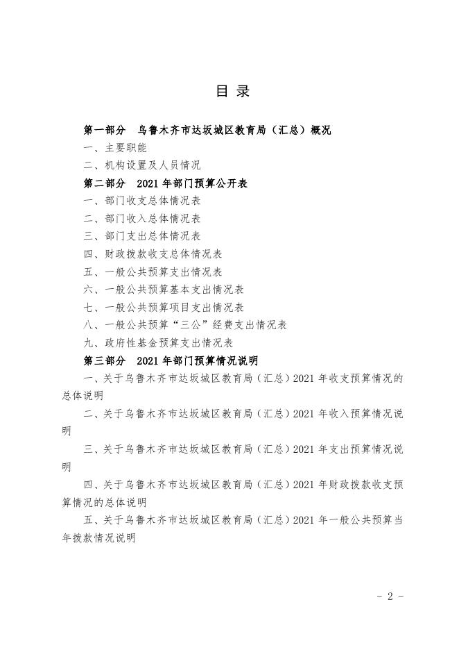 2021年度乌鲁木齐市达坂城区教育局（汇总）预算公开.pdf