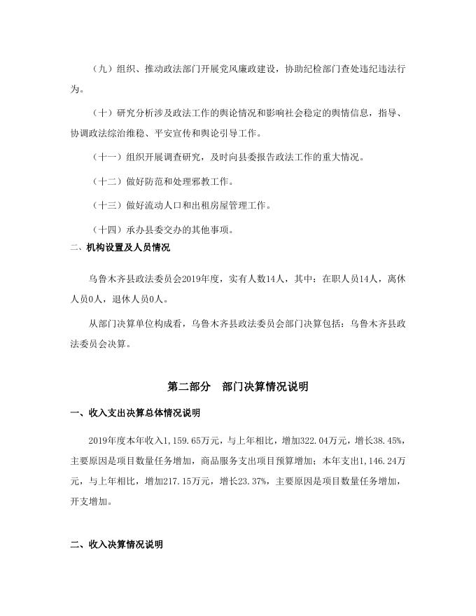 乌鲁木齐县政法委员会2019年度部门决算公开说明.pdf