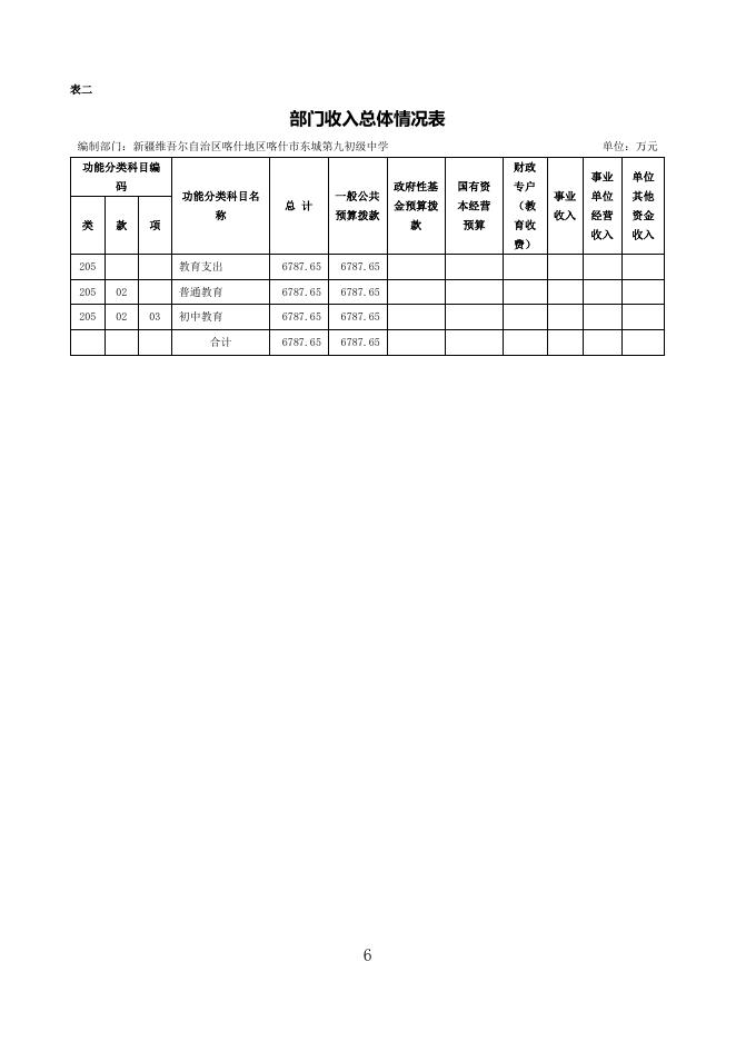 2022年度新疆维吾尔自治区喀什地区喀什市东城第九初级中学预算公开.pdf