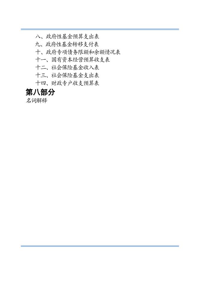 陵川县2023年政府预算.pdf