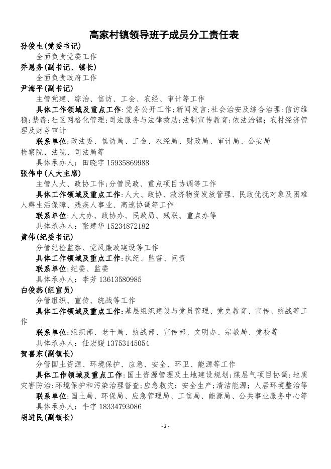 关于调整科级领导干部分工包片、机关 干部包村的通知.pdf