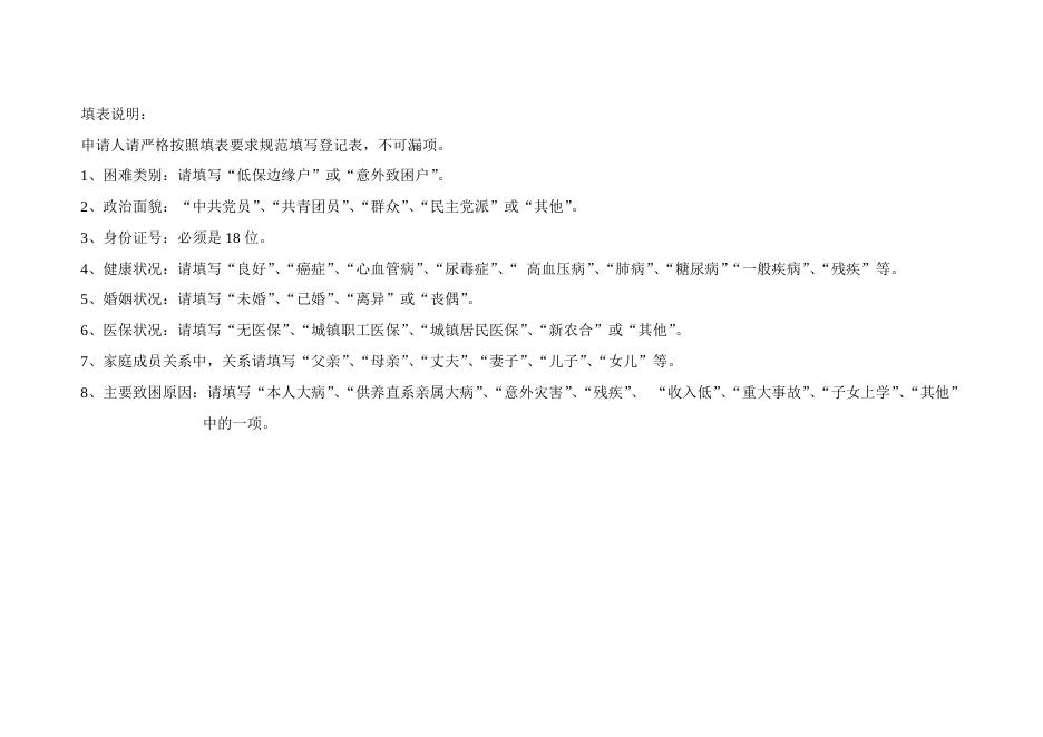 困难职工档案登记表.doc
