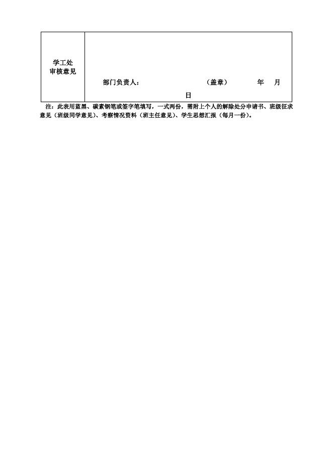 学生申请解除处分审批表.doc