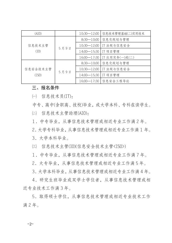 渝人考〔2015〕13关于做好2015年重庆市信息技术管理人员职业水平考试考务工作的通知.doc