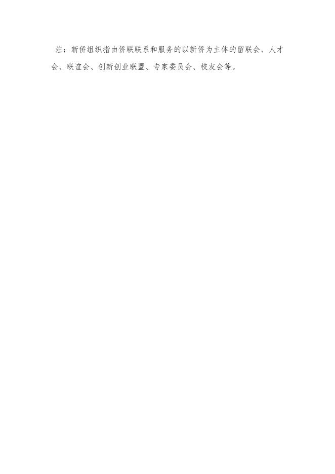新侨组织情况.docx