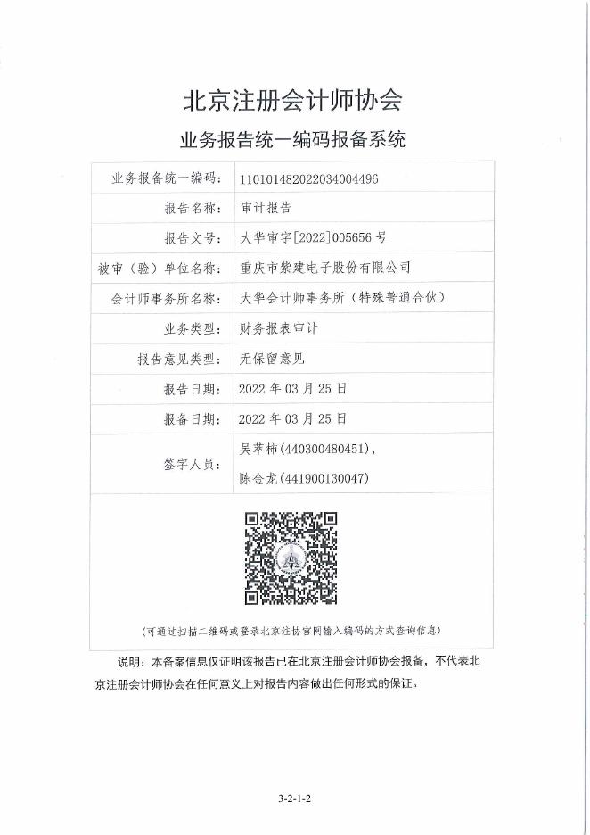 紫建电子:财务报表及审计报告.PDF