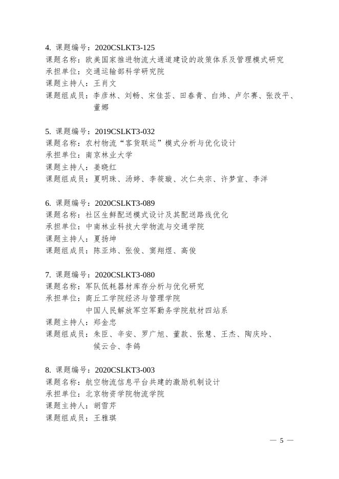 关于“2020年中国物流学会、中国物流与采购联合会研究课题获奖名单”的通告.pdf