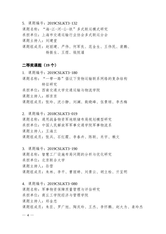 关于“2019年中国物流学会、中国物流与采购联合会研究课题获奖名单”的通告.pdf