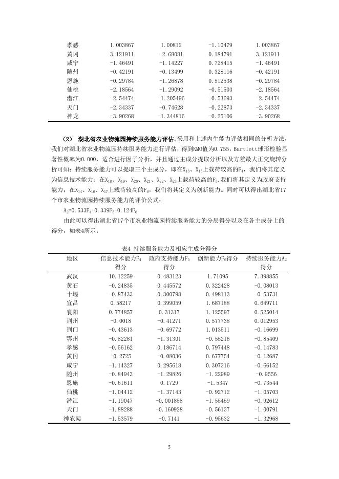农业物流园服务能力的区域差异性与模式选择.doc