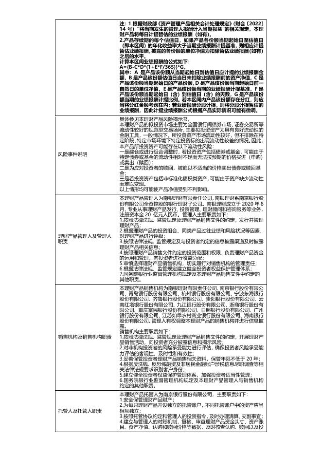 产品销售文件-南银理财珠联璧合致远1909一年定开公募人民币理财产品.pdf