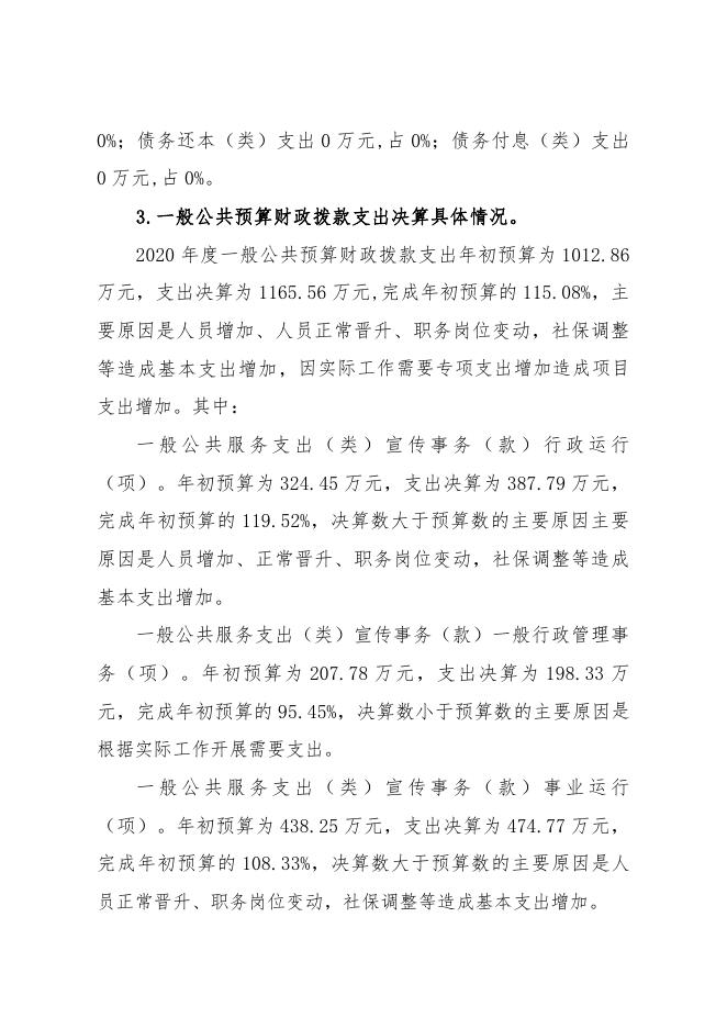中国共产党浙江省嘉兴市秀洲区委员会宣传部(汇总)2020年度部门决算.pdf