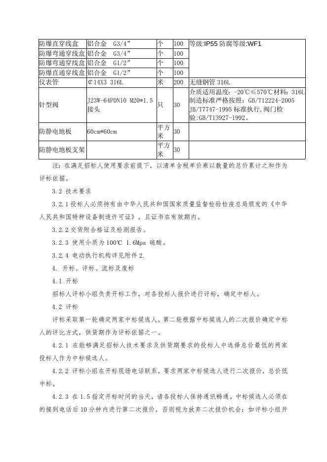 仪表杂件招标文件(10月 .doc