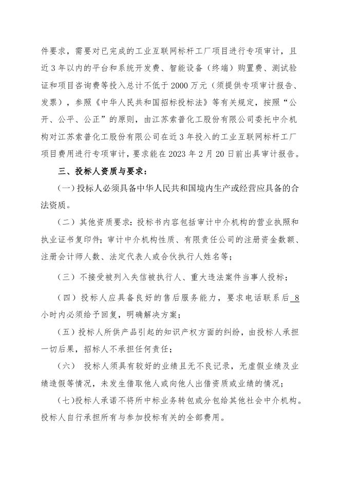 2023.2.6自主公开招标招标文件-股份(专项审计).doc