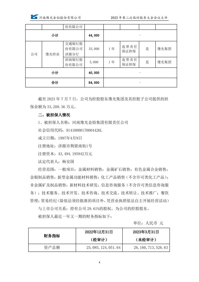 河南豫光金铅股份有限公司2023年第二次临时股东大会资料 04 08,2023.pdf
