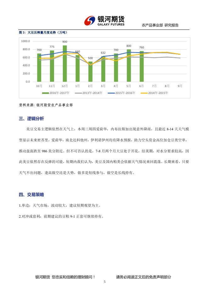 蛋白粕周报20170714 - 豆类周报.pdf
