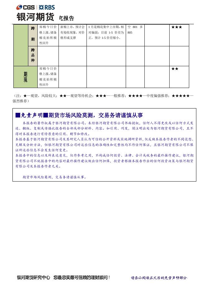 银河8月14日棉花日报：郑棉纱渐行渐近，郑棉震荡偏上 - 期货产品研发策略-银河期货.pdf