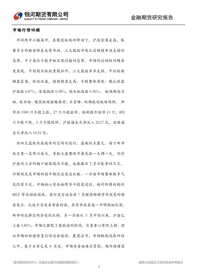 市场缩量热点匮乏，资金面压力又现 - 股指日报.pdf