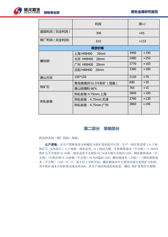 钢材矿石策略周报2017-2-19 - 周报.pdf