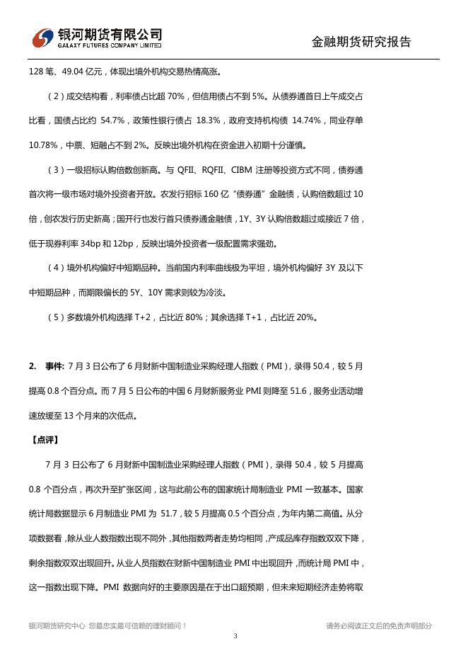 中国资本项目开放又跨一步 美联储此后加息尚未明确 - 宏观早报,宏观经济日报-银河期货.pdf