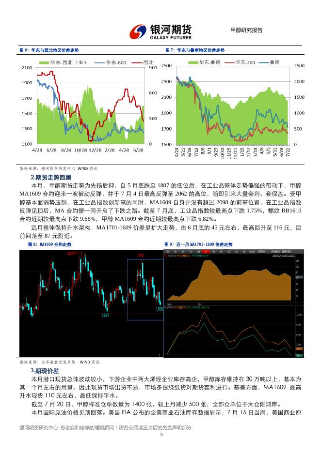 银河期货201608月报—甲醇.pdf