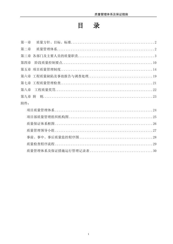 工程质量管理体系及保证措施–高顿咨询–高顿财务培训.doc