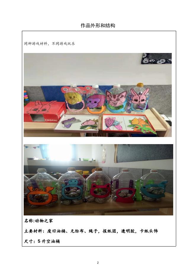 2018启蒙之星幼儿园游戏材料申报表.doc