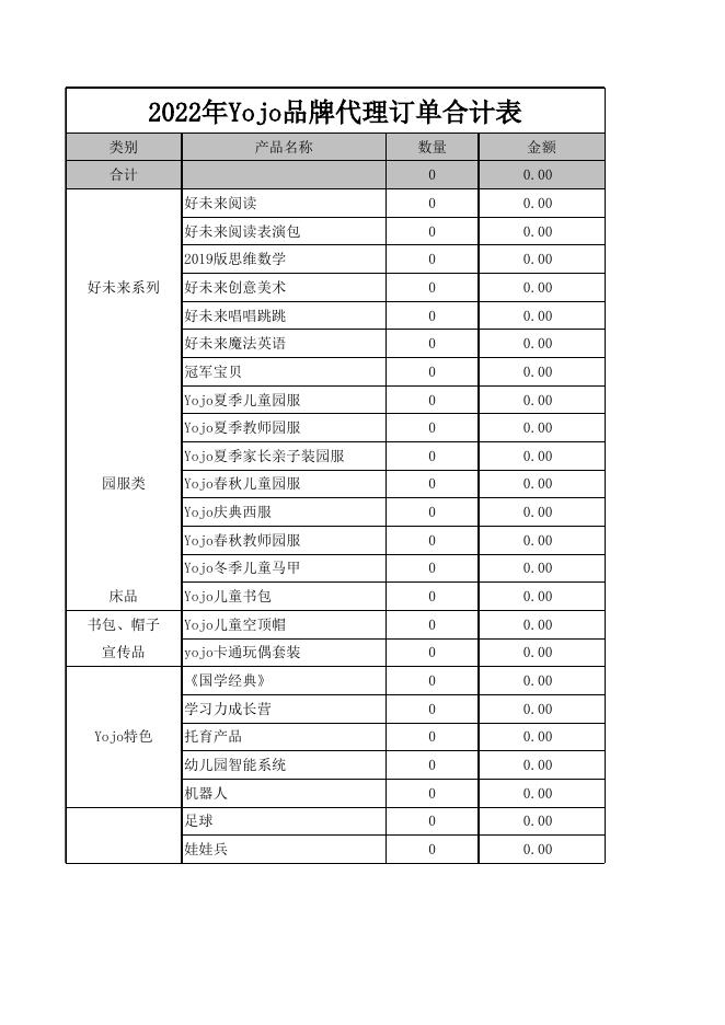 北京Yojo联盟园产品订单(代理版)_20220316.xls