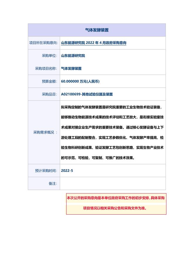 气体发酵装置采购意向公开.pdf