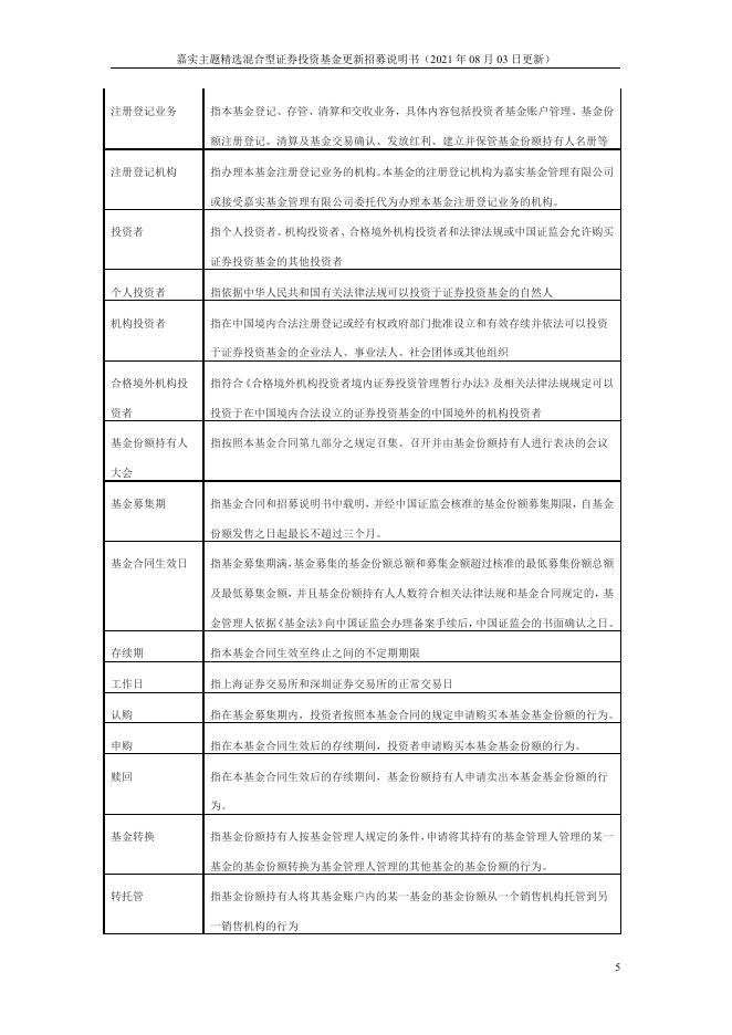 070010嘉实主题混合-嘉实主题精选混合型证券投资基金更新招募说明书（2021年08月03日更新）.pdf