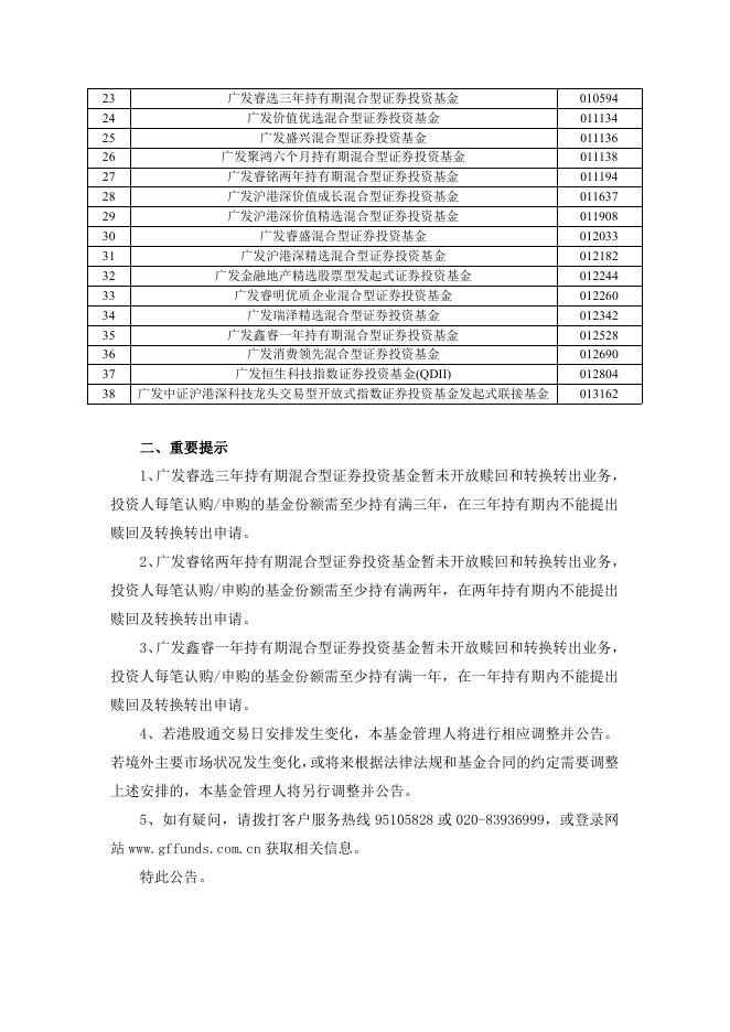 广发基金管理有限公司关于旗下部分基金于2022年“春节”期间暂停申购赎回等业务的公告20220125.pdf