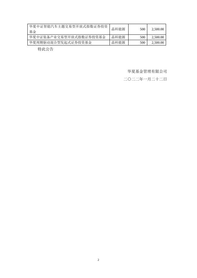 20220122华夏基金管理有限公司关于旗下基金投资关联方承销证券的公告.pdf