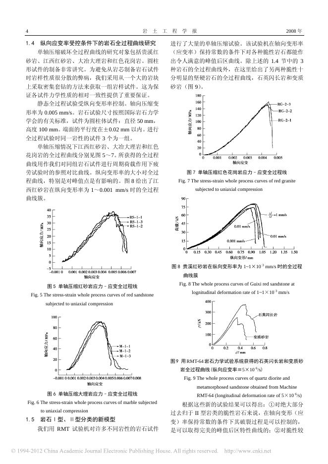 岩石疲劳破坏的变形控制律、岩土力学试验的实时X射线CT扫描和边坡坝基....pdf