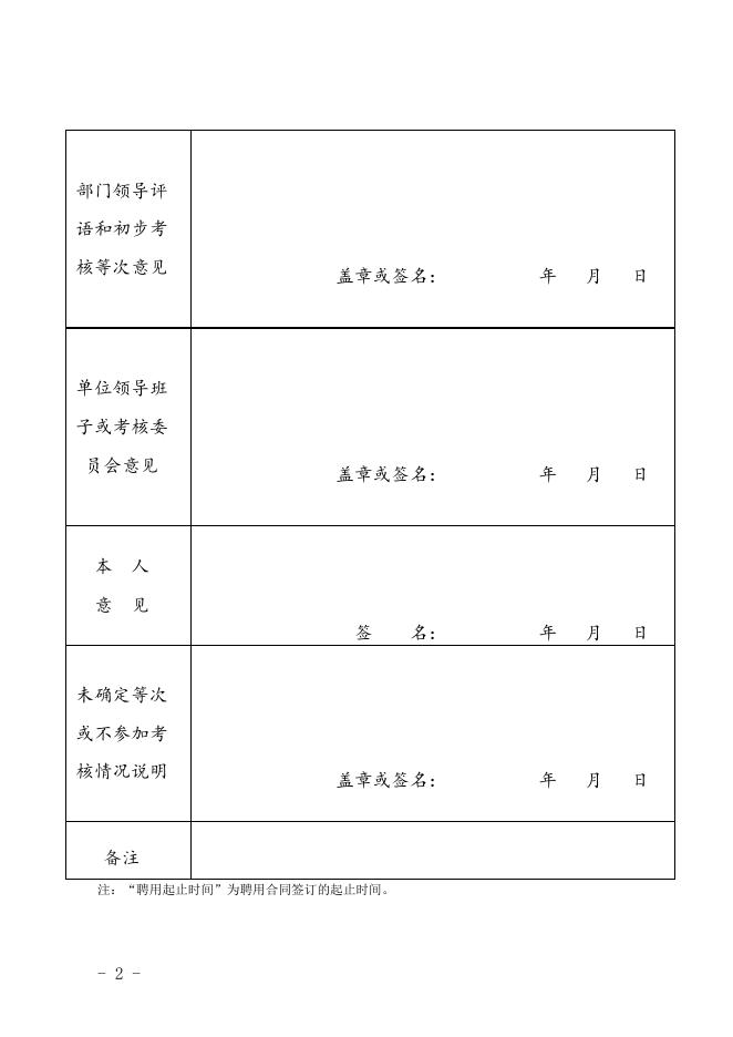 考核登记表（管理岗）.doc
