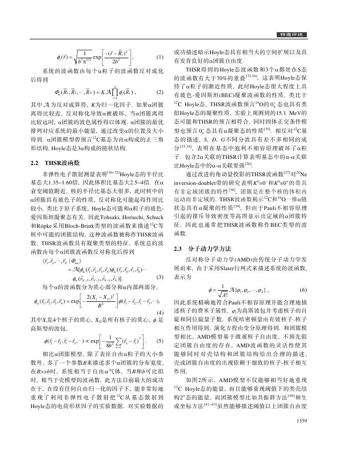 轻核α团簇结构理论和实验研究进展.pdf