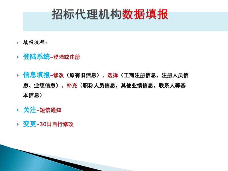 招标代理信息填报及政策解读培训课件.pdf