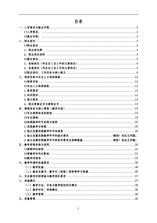 2019级会展策划与管理专业人才培养方案.docx