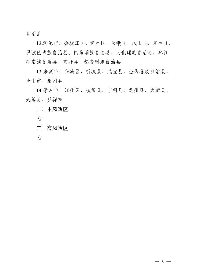 桂新冠防指〔2020〕87号关于调整全区各地新冠肺炎疫情分区分级名单的通知.pdf