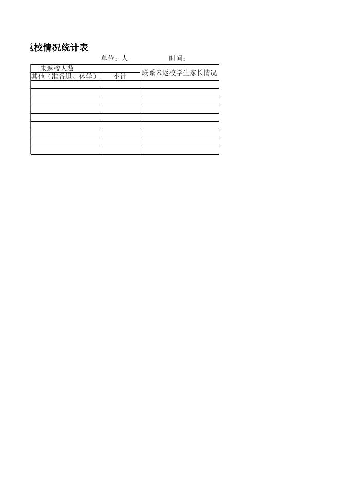 开学返人数统计表.xls