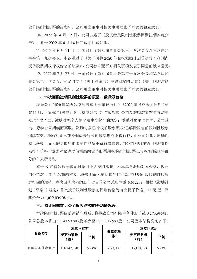 厦门象屿关于回购注销部分限制性股票的公告.pdf