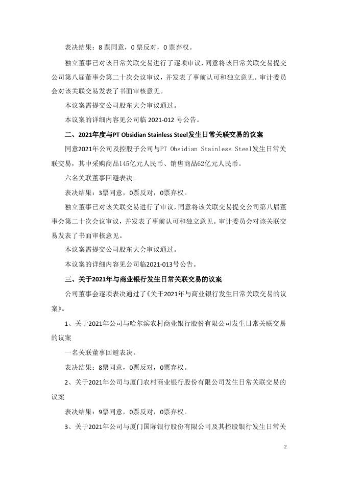 第八届董事会第二十次会议决议公告.pdf