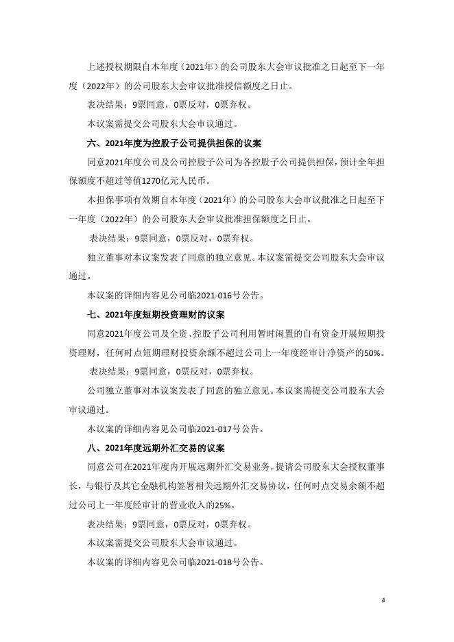 第八届董事会第二十次会议决议公告.pdf