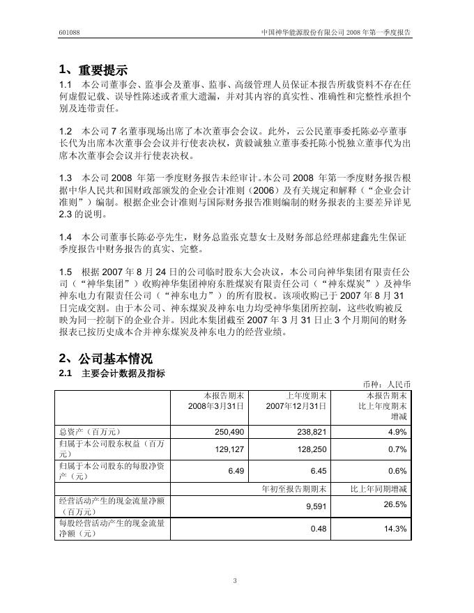 2008第一季度报告(A股).pdf