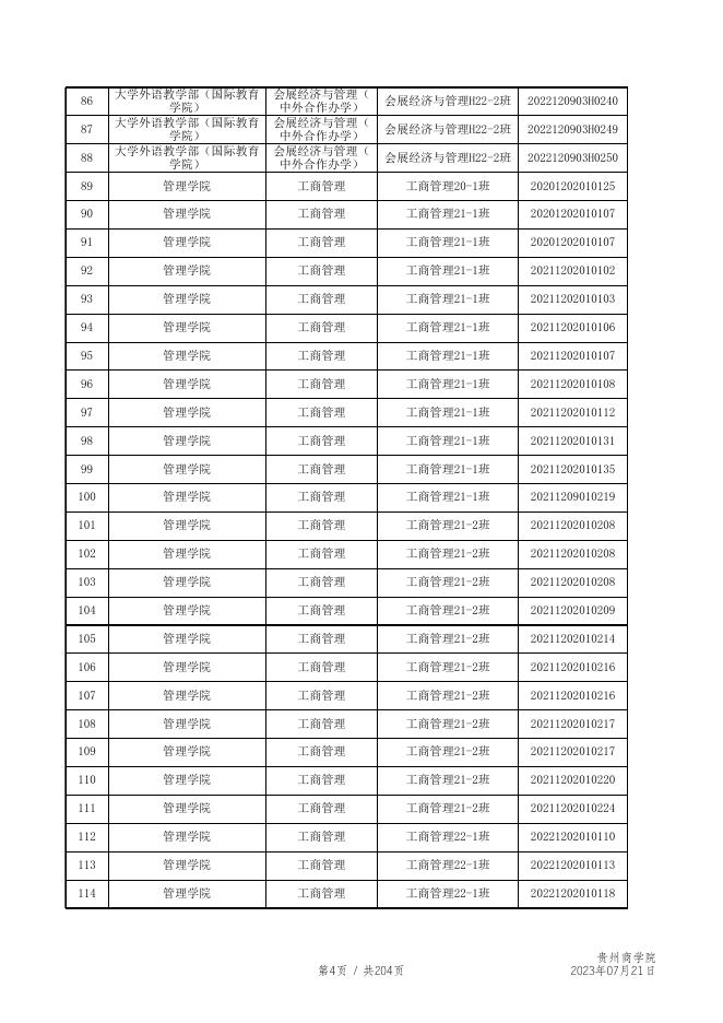 附件1.贵州商学院2023-2024学年第一学期予以补考课程信息汇总表.xls