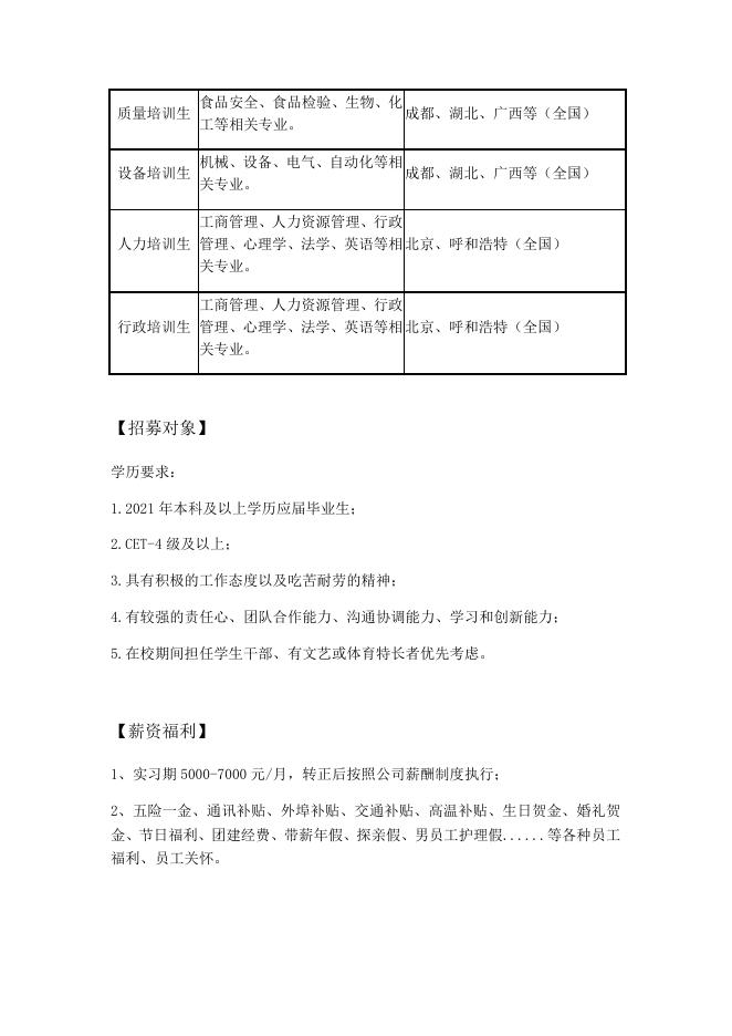 伊利集团冷饮事业部2021年校园招聘简章.docx