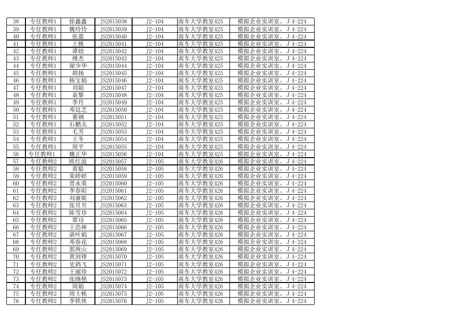 附件1:湖南铁道职业技术学院公开招聘考核安排.xls