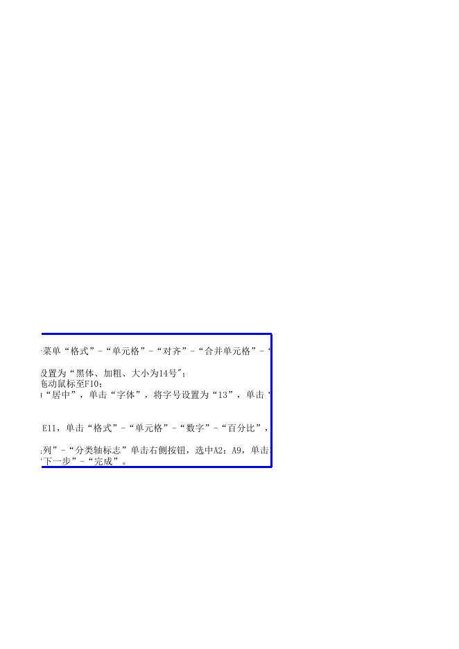 点击下载EXCELR操作题第五课.xls