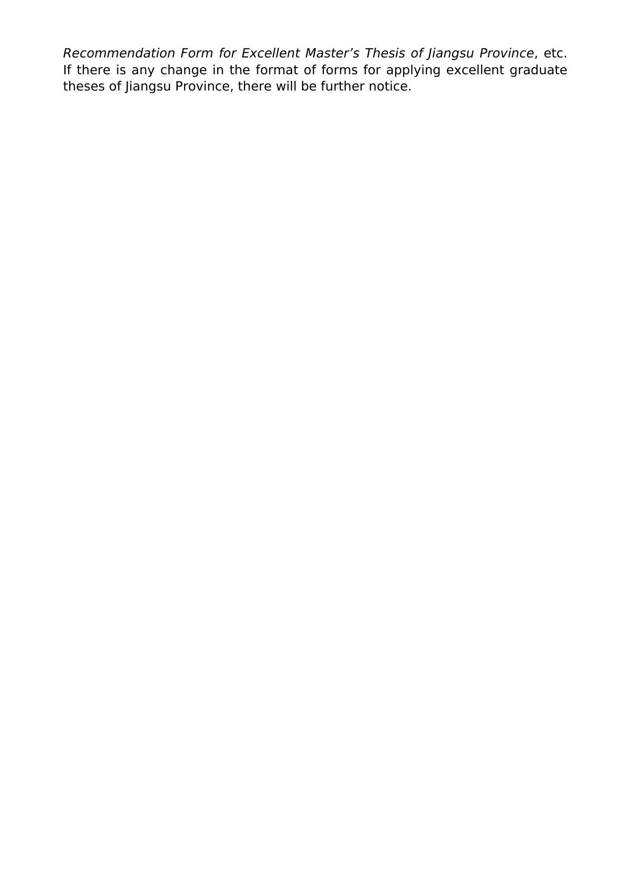 List of Materials Required for Graduates Graduation