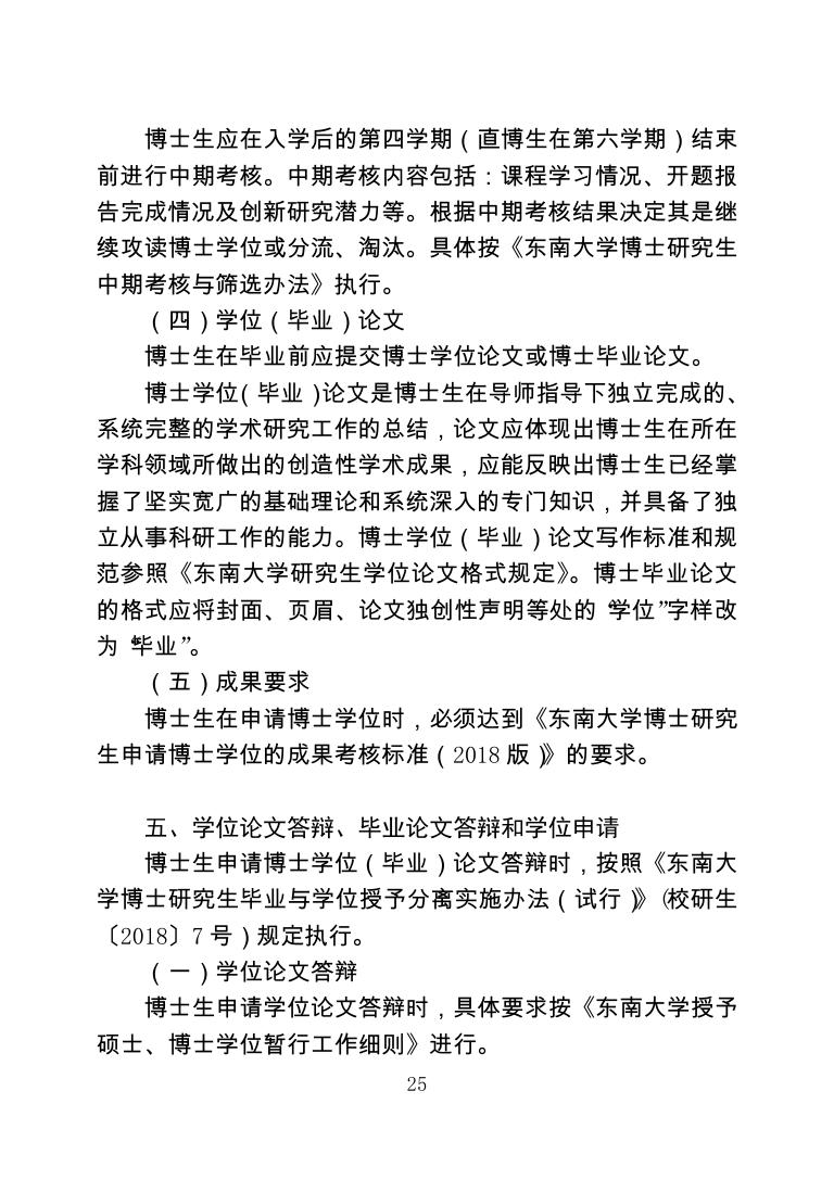 东南大学学术学位博士研究生培养方案.pdf