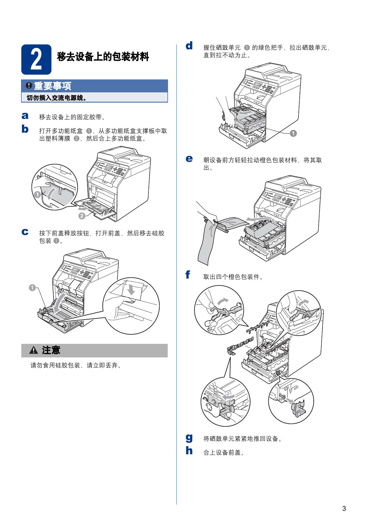 Á¢¼´ÏÂÔØ -- MFC-9465CDN(¿ìËÙ°²×°Ö¸ÄÏ).pdf