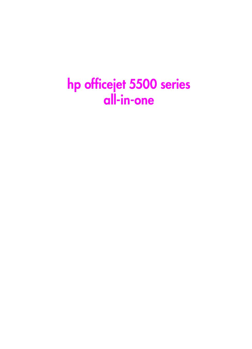 Officejet 5500 系列(含 5510).pdf
